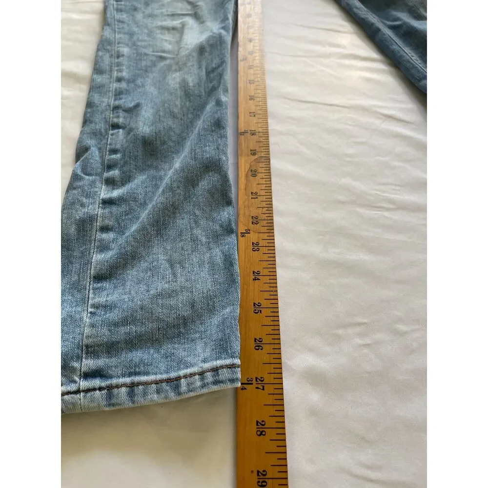 Zara Denim Distressed Bib Overall Girls Sz 13/14 Boho Vintage Jean Frayed Cotton